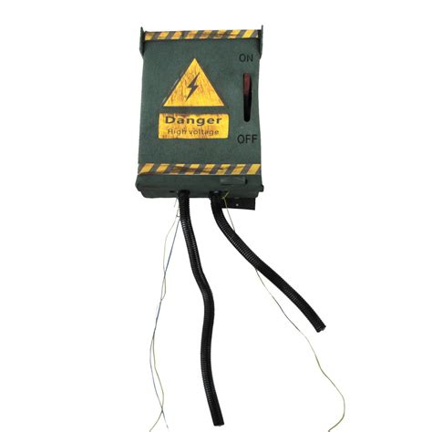 halloween high voltage electrical box|electrocution box high voltage.